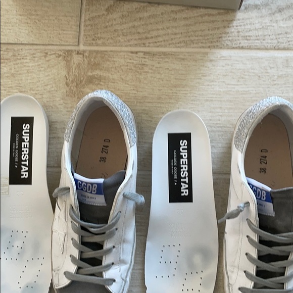 Golden Goose Swarovski Heel Super Star SZ 38 - Picture 11 of 14